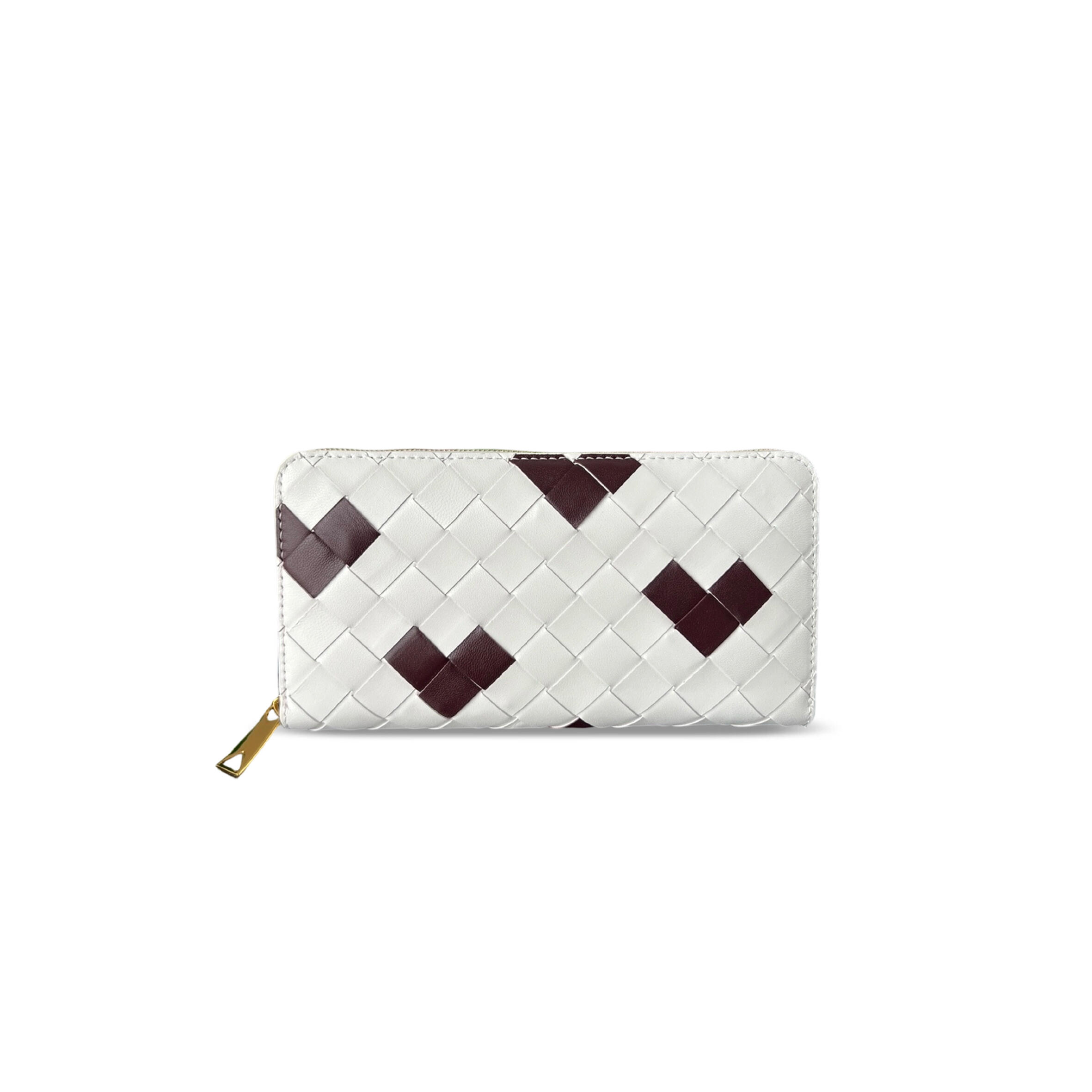 BOTTEGA VENETA INTRECCIATO ZIP-AROUND WALLET 593217 (19*10*2cm)